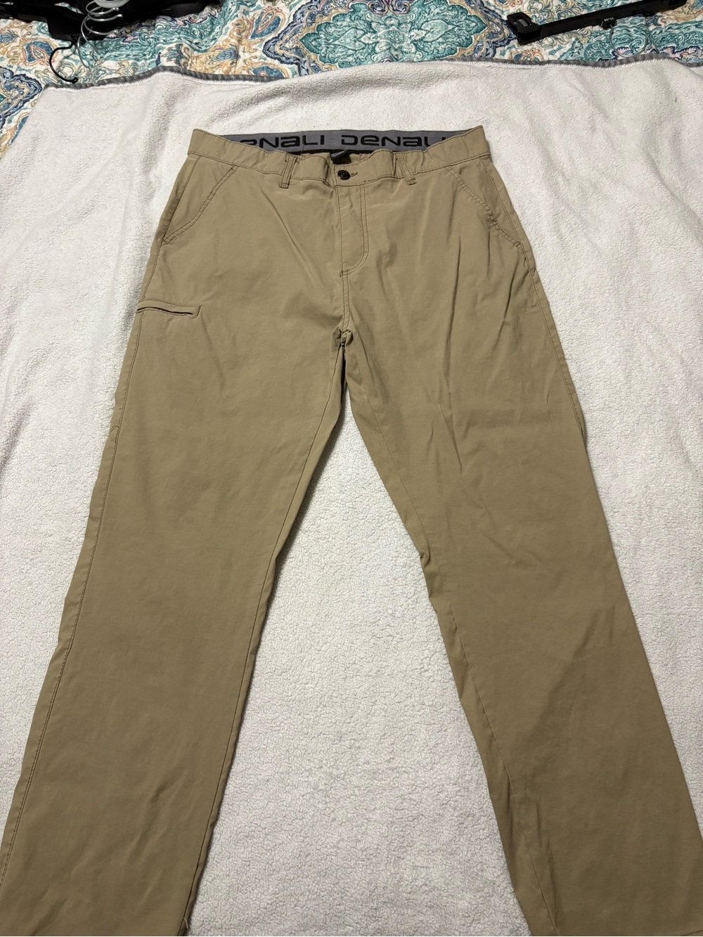 Denali Men’s Tan Chinos — Straight Fit Casual Pants